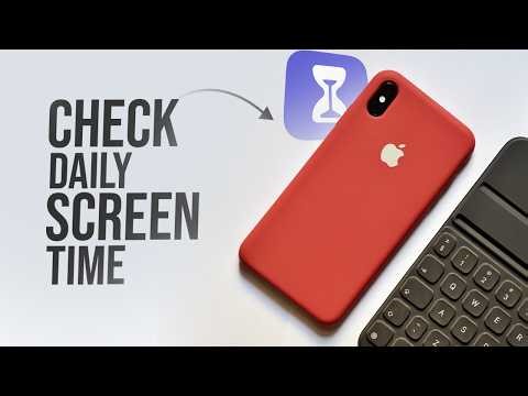 How to Check Daily Screen Time on iPhone (tutorial)