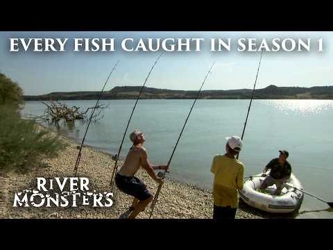 EVERY CATCH BY JEREMY WADE IN SEASON 1 | River Monsters