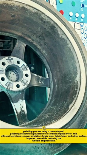 ‎Professional Alloy Wheel Polishing Process | Restore Aluminum Rim Shine