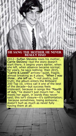 He Sang the Mother He Never Really Had