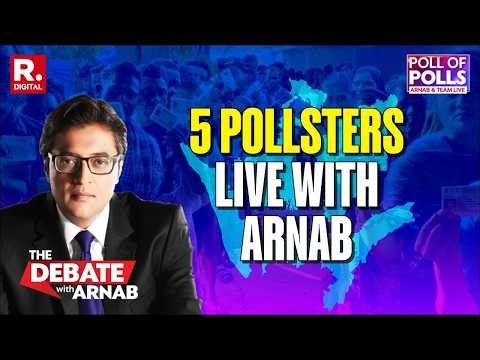 Arnab With Exit Poll Blockbuster As 5 Pollsters Join The Election Analysis | Exit Polls 2026