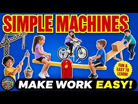Simple Machines for Kids | The 6 Simple Machines Explained with Fun Examples