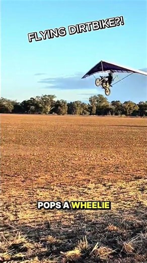 This Dirtbike With Wings Actually Flies! 🤯 #FlyingDirtbike