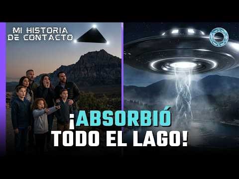 ¡Un OVNI sobrevoló mi ciudad y succionó toda el agua de un lago! 🛸