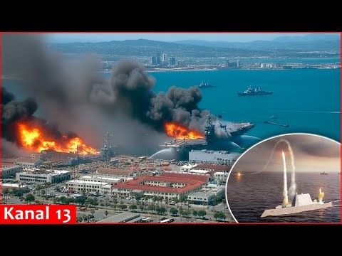 Hypersonic missile attacks on US ships in the Red and Arabian Seas and American military bases