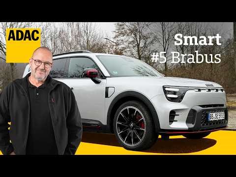 Mittelklasse-SUV mit über 600 PS: smart #5 Brabus im Fahrbericht
