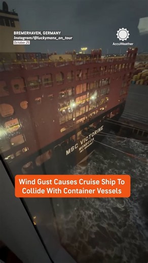 One Gust of Wind and This Cruise Ship Lost Control