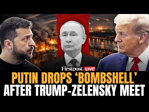 LIVE: Putin's BIG ANNOUNCEMENT | Addresses Media After Trump-Zelensky Meet | Firstpost
