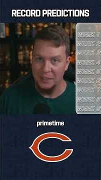 Bears 2026 Record Predictions @BrettKollmann