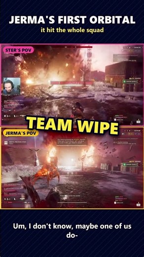 Jerma's First Orbital Hit the Whole Squad