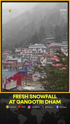 Heavy Snowfall Blankets Kedarnath Dham, Entire Township Covered In Thick Snow | WION Shorts