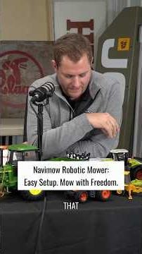 Navimow Robotic Mower. Easy Setup. Mow with Freedom.