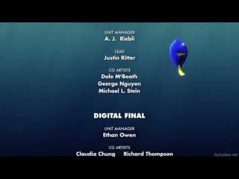 Finding Nemo (2003) End Credits (PG MTRCB)