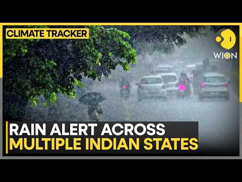 Monsoon Advances Unevenly Across India, Rain Alert Issued in Multiple States | WION Climate Tracker