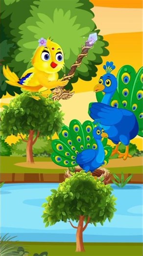 🥺ময়ূর ছানার প্রান | Bangla Cartoon | Bhuter Cartoon | Rupkothar Golpo | Tuni Pakhir Golpo #shorts