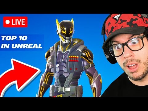 🔴 LIVE! - We NEED *TOP 10* for the RAREST SKIN in FORTNITE! (Tournament)