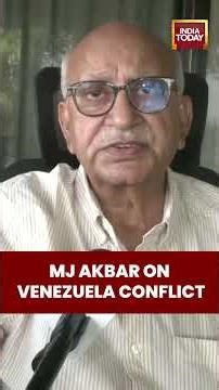 #MJAkbar: #USAttack on #Venezuela Driven by #Oil and #Hegemony, Not #Democracy | #usvenezuela