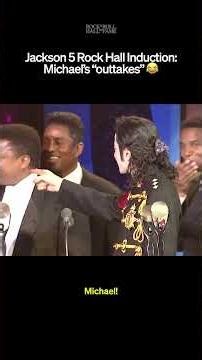 Hilarious Michael Jackson Moments from The Jackson 5's Rock Hall Induction