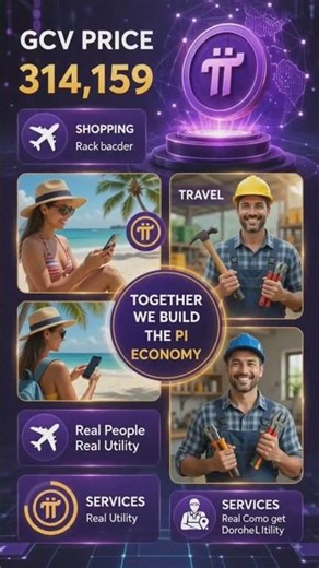 Pi Network GCV Price $314159? Real Utility & Global Pi Economy Update #reels #reelsfeed #PiCoin #GCV