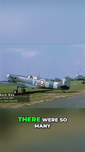 WW2 Spitfire Pilot's First Flight Goes Wrong (Enhanced Colour Footage, Sound Design) #Spitfire #WW2