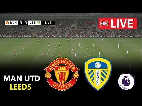🔴LIVE : Manchester United vs Leeds United | English Premier League 2026 | PES 21 Simulation