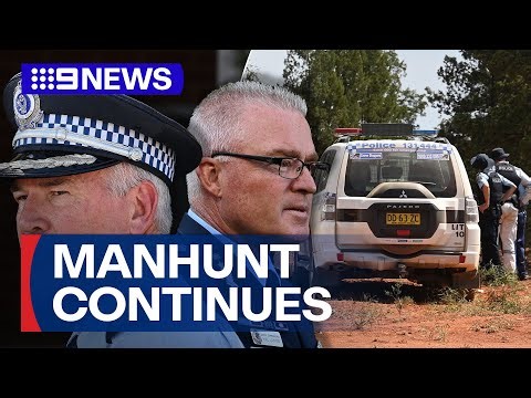 NSW Police 'unwavering' as search for accused triple-murderer nears one week | 9 News Australia