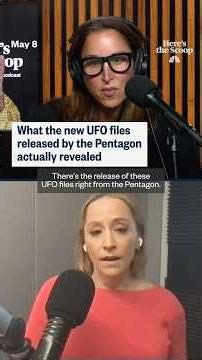 What the new UFO files released by the Pentagon actually revealed