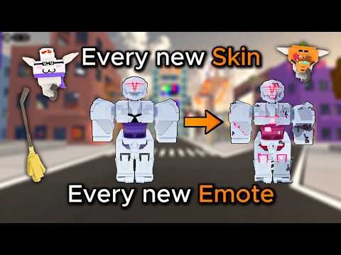ALL NEW Skins & Emotes in the NEW UPDATE! 🔥