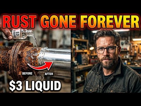 $3 Liquid KILLS ALL Rust. PERMANENTLY. No Mechanic. No Shop. BIG AUTO BURIED THIS