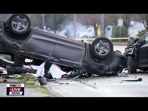 Two people dead after multi-car crash in Everett, WA | FOX 13 Seattle