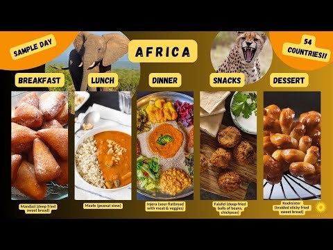 World Tour Part 2: A Day of Eating in Africa