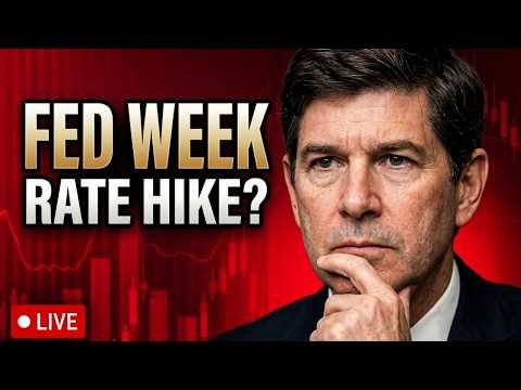🔴ANTHROPIC S1, BIG TECH SAVE NASDAQ? FED WEEK! LIVE TRADING NQ, ES, GOLD, BTC!