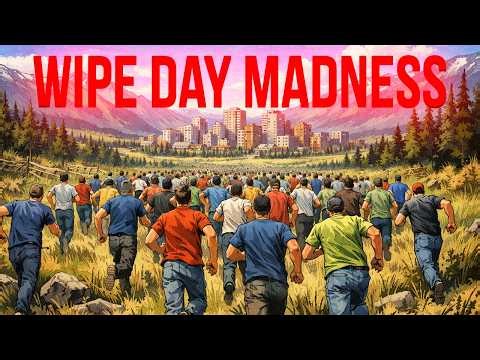 🔴THE CRAZIEST WIPE DAY IN DAYZ HISTORY!?
