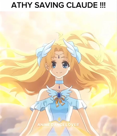 Athy Saving Claude 🥹 Who Made Me a Princess #anime #shorts
