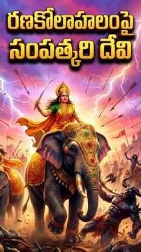 Sampatkari Devi Victory on Day-1 | Bandasura | Lalitha Tripura Sundari #lalithatripurasundari