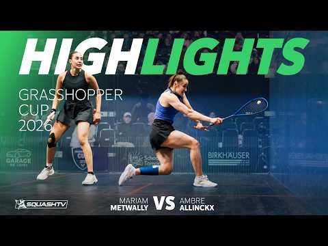 🇨🇭 Allinckx v Metwally 🇪🇬 | Grasshopper Cup 2026 | ROUND 1 HIGHLIGHTS
