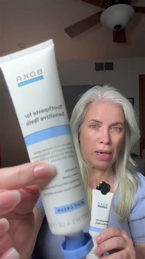 Sensitive teeth toothpaste from Boka Oral Care #tiktokshopcreatorpicks #bokatoothpaste
