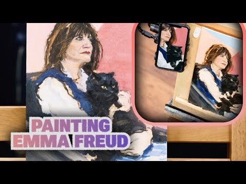 Fleur East Emma Freud Richard Curtis Portraits | Portrait Artist of the Year UK