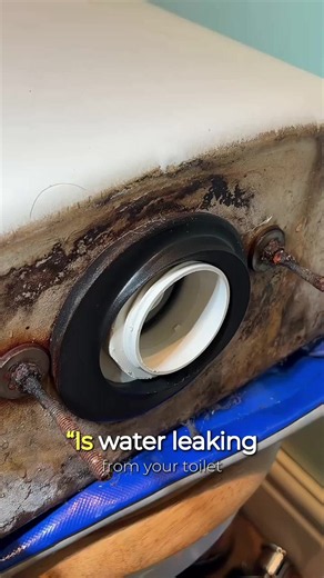 How to Fix a Leaking Toilet Tank! 🔧 Easy DIY Toilet Repair That Saves Money #Shorts #Plumber #Plumbing #fyp