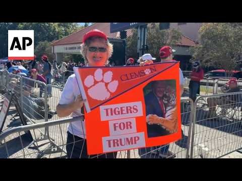 Trump supporters in South Carolina say they trust Trump’s strategy abroad