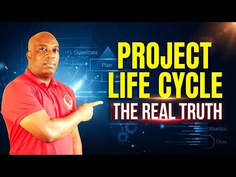 Project Management Life Cycle Explained in 20 Mins (Initiation to Closure) - Avoid Chaos