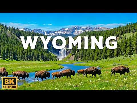 Wyoming 8K | Yellowstone Wonders, Grand Teton Peaks & Wild Landscapes