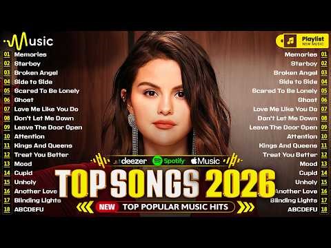 Billboard Top 50 This Week 🍑Selena Gomez, Bruno Mars, Adele, Ed Sheeran, Rihanna, Maroon 5, Dua Lipa