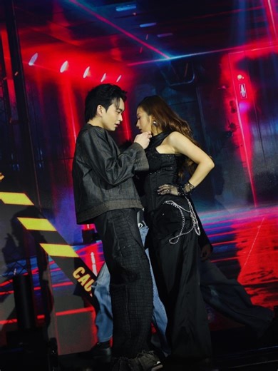 TEN OUT OF TEN. THEY WERE LITERALLY KILLIN’ IT. 💀🔥 Rabin Angeles & Angela Muji went absolutely KILLIN’ IT with that lethal dance performance at #MMFF51GabiNgParangal. Catch them in A WEREWOLF BOY this coming January 14, 2026 in cinemas nationwide | Viva Artists Agency