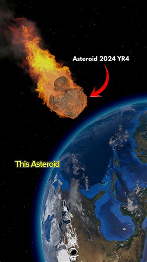 Asteroid 2024 YR4: What’s Really Happening? 🚀 👉Asteroid 2024 YR4 is a ~60-meter near-Earth space rock discovered in late 2024 that briefly raised impact concerns. Continued tracking with telescopes and NASA’s James Webb Space Telescope refined its orbit and showed it no longer poses a threat to Earth in 2032. However, updated calculations now give it a small ~4% chance of hitting the Moon on December 22, 2032, meaning there’s about a 96% chance it won’t. Scientists are studying ways to deflect