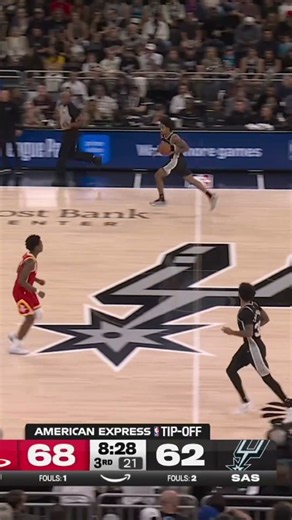 smooth with it🪉 #DylanHarper #NBA #Spurs #Rockets