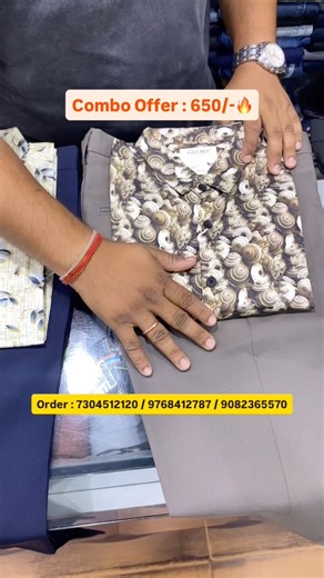 Best Quality Combo Offer Rs: 650/-🔥| Formal Wear Combo #shorts #Combo #Formal #trending #viral