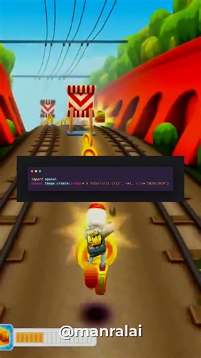 Generate unlimited AI art with 2 lines of Python. 🔥