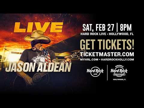 Jason Aldean at Hard Rock Live | February 27