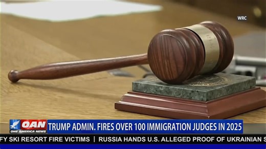 California lost more than a quarter of its immigration judges in 2025, according to the Los Angeles Times. The state started the year with 132 judges and is now down by 35, including at least 21 in the San Francisco Bay Area, as more than 100 immigration judges nationwide have been fired or resigned under the Trump administration. Subscribe to OAN Live Here: https://live.oann.com/home.ktv?utm_source=socials&utm_medium=social media&utm_campaign=FB | One America News Network